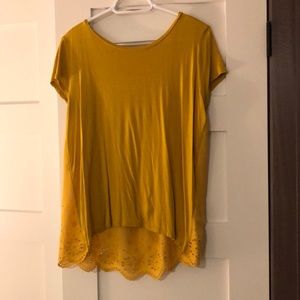 Yellow beautiful shirt